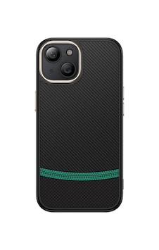 Apple Uyumlu iPhone 14 Plus Kılıf M-safe Şarj Özellikli Karbon Fiber Görünümlü Zore Antina Kapak Siyah-yeşil Apple Uyumlu iPhone 14 Plus Kılıf M-safe Şarj Özellikli Karbon Fiber Görünümlü Zore Antina Kapak Siyah-yeşil