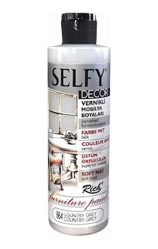 Rich Selfy Decor Vernikli Boya 240Cc - Country Grey 864