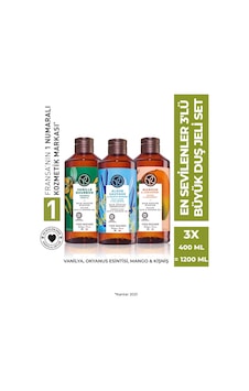 Yves Rocher En Sevilenler 3'lü Büyük Duş Jeli Seti-9916821 400 Ml Diğer Yves Rocher En Sevilenler 3'lü Büyük Duş Jeli Seti-9916821 400 Ml Diğer