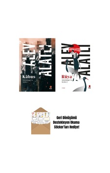 Schrödinger'in Kedisi Kabus - Schrödinger'in Kedisi Rüya / 2 Kitap Set + Okuma Sticker'ları