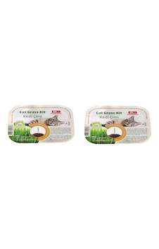 Bio Petactive Cat Grass Kit Doğal Kedi Çimi Kiti X 2 Adet Bio Petactive Cat Grass Kit Doğal Kedi Çimi Kiti X 2 Adet