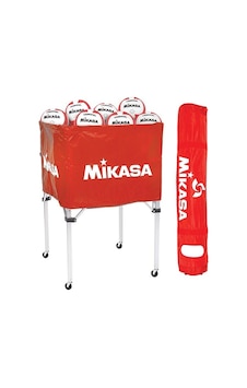 Mikasa Bcspsh-R Top Taşıma Arabası Çok Renkli Mikasa Bcspsh-R Top Taşıma Arabası Çok Renkli