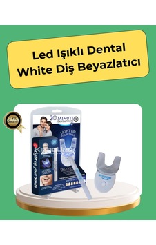 Northcity 20 Dakikada Hızlı Etkili Diş Beyazlatıcı Cihaz - Mavi Işık Teknolojisiyle 8 Ton Beyazlık Northcity 20 Dakikada Hızlı Etkili Diş Beyazlatıcı Cihaz - Mavi Işık Teknolojisiyle 8 Ton Beyazlık