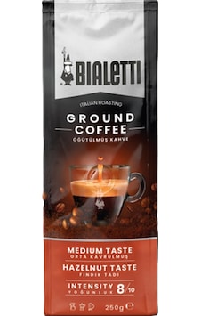 Bialetti Fındıklı Öğütülmüş Kahve 250 Gr Filtre Bialetti Fındıklı Öğütülmüş Kahve 250 Gr Filtre
