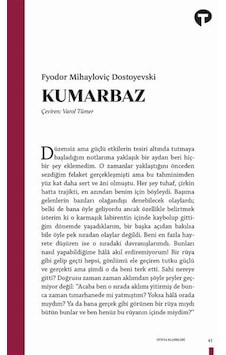 Kumarbaz / Fyodor Mihayloviç Dostoyevski Kumarbaz / Fyodor Mihayloviç Dostoyevski