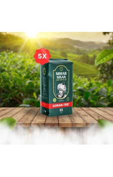 Goran Tee - Mimar Sinan Çay 400g 5 Li Paket Goran Tee - Mimar Sinan Çay 400g 5 Li Paket