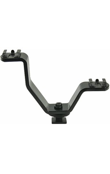 Fototek Dslr Makineler Kameralar İçin V Bracket Üç Grişli Flaş, L Fototek Dslr Makineler Kameralar İçin V Bracket Üç Grişli Flaş, L