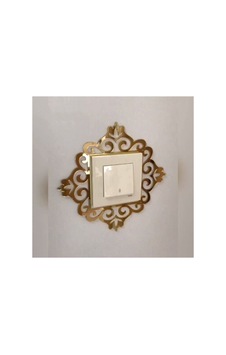 Gold Standart Priz Çerçevesi Tekli Gold Prizlik
