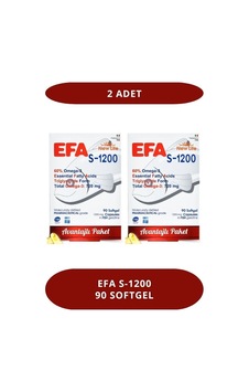 New Life Newlife Efa S 1200 Mg 90 Kapsül 2 Adet 2'li