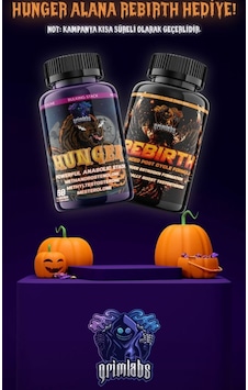 Grimlabs Hunger Rebirth Pct Hacim Pct Paketi 60 + 90 Kapül Grimlabs Hunger Rebirth Pct Hacim Pct Paketi 60 + 90 Kapül