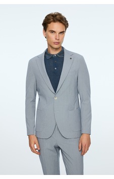 Morven Erkek Lacivert Poliviskon Trend Desenli Slim Fit Mono Yaka Ceket 26ys002006200 Lacivert Morven Erkek Lacivert Poliviskon Trend Desenli Slim Fit Mono Yaka Ceket 26ys002006200 Lacivert
