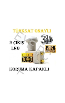 EYEPC Bağımsız Universal Tüm Çanaklara Uyumlu 2 Çıkışlı LNB