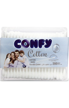 Confy Kulak Temizleme Çubuğu - 200 Adet