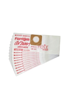 Fantom Uyumlu Eco Wd 2700 Süpürge Kağıt Toz Torbası 10 Adet Fantom Uyumlu Eco Wd 2700 Süpürge Kağıt Toz Torbası 10 Adet