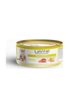 Lavital Somonlu Ve Zerdeçallı Yavru Kedi Konservesi 85 Gr Lavital Somonlu Ve Zerdeçallı Yavru Kedi Konservesi 85 Gr