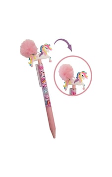 Unicorn Ponponlu Versatil Kalem 1 Adet Tek Boynuzlu Pompom 0,7 Uçlu Kalem Hediye Kalem Figürlü Sevimli Kalem 001 Unicorn Ponponlu Versatil Kalem 1 Adet Tek Boynuzlu Pompom 0,7 Uçlu Kalem Hediye Kalem Figürlü Sevimli Kalem 001