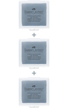3'lü Set, Hamur Silgi,art Eraser, Tozsuz Silme, Plastik Kutulu, Sanatsal Ve Teknik Kullanım 3'lü Set, Hamur Silgi,art Eraser, Tozsuz Silme, Plastik Kutulu, Sanatsal Ve Teknik Kullanım