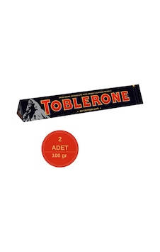 Toblerone Dark Bitter Çikolata 100g - 2 Adet