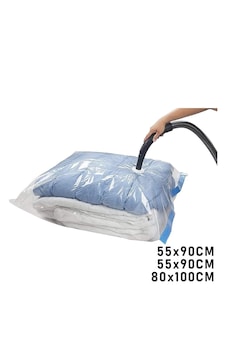 3lü Set Vakumlu Poşet Hurç 2 Adet Xl 55x90cm + 1adet Xxl 80x100cm %75 Yer Tasarrufu 5492 Çr 3lü Set Vakumlu Poşet Hurç 2 Adet Xl 55x90cm + 1adet Xxl 80x100cm %75 Yer Tasarrufu 5492 Çr