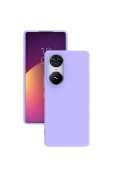 Reeder S19 Max Pro S Edge Kılıf Kamera Korumalı Silikon Rubber Arka Kapak Lila