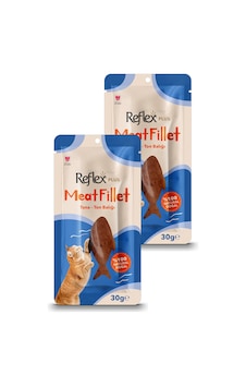 Meat Fillet Yetişkin Kediler İçin Ödül Maması Ton Balığı 30 Gr İkili Paket Meat Fillet Yetişkin Kediler İçin Ödül Maması Ton Balığı 30 Gr İkili Paket