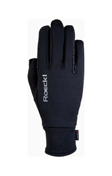 Roeckl Weldon Polartec Lüks Touchscreen Binicilik Eldiveni Siyah 7,5 Roeckl Weldon Polartec Lüks Touchscreen Binicilik Eldiveni Siyah 7,5