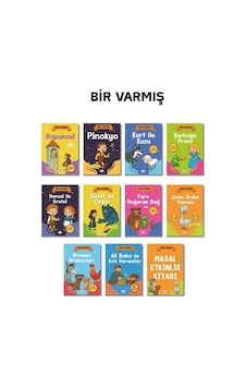 Bir Varmış Seti 10 Kitap +1 Aktivite Takım / Kolektif