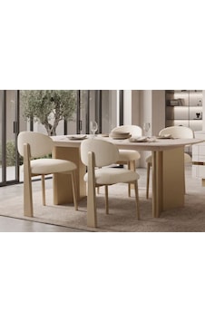 Zenit Açılır Mdf Yemek Masası+6 Sandalye Aytaşı Zenit Açılır Mdf Yemek Masası+6 Sandalye Aytaşı
