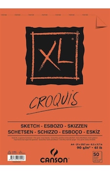 Sketchbok Xl Croquıs A4 90g 50yp 9050a4us Çok Renkli
