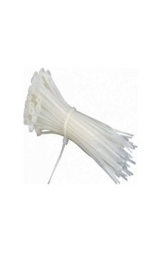 Hes Meşem Cırtlı Plastik Kelepçe 3,6x300 100 Adet Beyaz Kablobağı Hes Meşem Cırtlı Plastik Kelepçe 3,6x300 100 Adet Beyaz Kablobağı