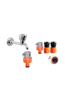 Venoa Vr010 Kelepçeli Musluk Hortum Adaptörü Stoperli 3 Parça 1/2'' Venoa Vr010 Kelepçeli Musluk Hortum Adaptörü Stoperli 3 Parça 1/2''
