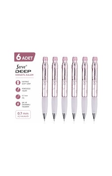 Versatil Kalem Deep 0.7 Mm Met Roze Ay-yıldız 6'lı Paket Çok Renkli Versatil Kalem Deep 0.7 Mm Met Roze Ay-yıldız 6'lı Paket Çok Renkli