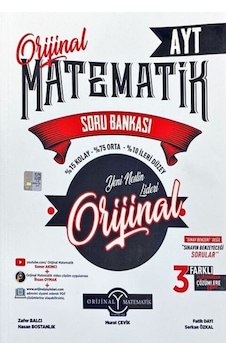Orijinal Yayınları Ayt Matematik Soru Bankası Orijinal Yayınları Ayt Matematik Soru Bankası