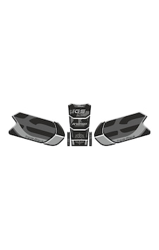 Bmw Gs R 1250 2013 - 2024 Uyumlu Tank Pad Set 001 Gri Bmw Gs R 1250 2013 - 2024 Uyumlu Tank Pad Set 001 Gri