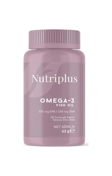 Nutriplus Omega 3 Balık Yağı 30 Kapsül