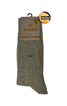 Angbutik Mısırlı 61004 Erkek Modal Soket Çorap Gri