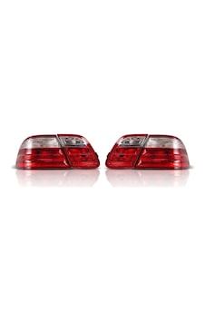 Mercedes Benz W210 2000-2002 Komple Stop Set 4ad Füme Sinyal Avg 2108208564 Wender