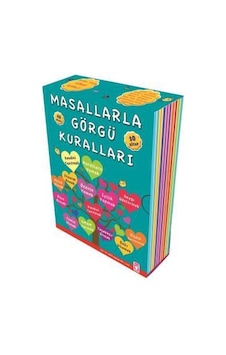 Masallarla Görgü Kuralları Set - 10 Kitap Masallarla Görgü Kuralları Set - 10 Kitap
