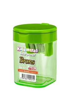 Brons Hazneli Kalemtraş Yuvarlak Br-571