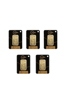 1 Gr 24 Ayar Ard Gram Altın 5'li 1 Gr 24 Ayar Ard Gram Altın 5'li