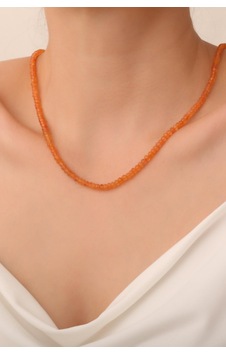 Carnelian Akik Taşı Kolye 925 Ayar Gümüş Aparatlı Gümüş Carnelian Akik Taşı Kolye 925 Ayar Gümüş Aparatlı Gümüş
