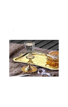 Tiryaki Damat Sunum Seti, Gold, Kahve Fincanı Tiryaki Damat Sunum Seti, Gold, Kahve Fincanı