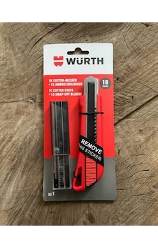 Würth Ultra Maket Bıçağı Falçata Yedekli Maket Bıçak Germany Würth Ultra Maket Bıçağı Falçata Yedekli Maket Bıçak Germany