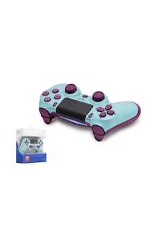 Nodar Nd400e Bluetooth Gamepad Oyun Kolu Ps4  Doubleshock 4 Turkuaz Bordo