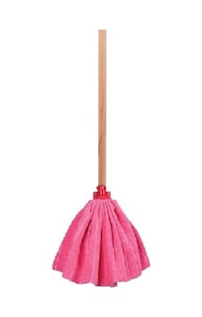 Soft Mop Mikrofiber Havlu Paspas Mop Ucu Ve Ahşap Saplı Takım