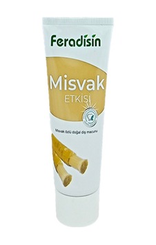 Feradisin Misvak Etkisi Bitki Özlü Doğal Diş Macunu 75 ML Feradisin Misvak Etkisi Bitki Özlü Doğal Diş Macunu 75 ML