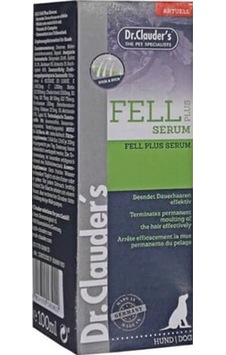 Dr. Clauder's Fell Plus Köpek Deri ve Tüy Serumu 100 ML