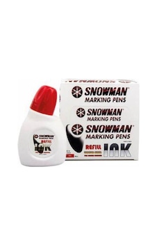 Snowman Tahta Kalem Mürekkebi 90 CC Kırmızı BN 1A