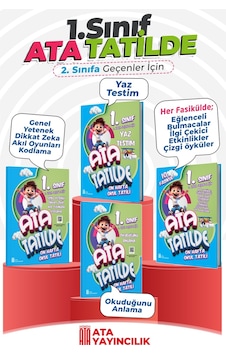 1. Sınıf Ata Yaz Tatili Seti (4 Lü) 1. Sınıf Ata Yaz Tatili Seti (4 Lü)