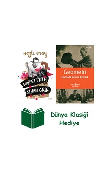Halfeti Nin Siyah Gülü + Geometri + Dünya Klasiği Hediye